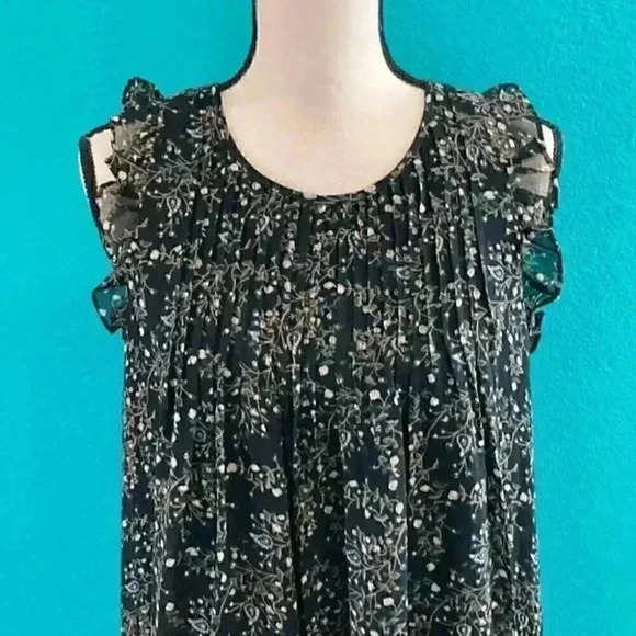 New with tags joie Tahoma silk dress in caviar - Picture 4 of 7